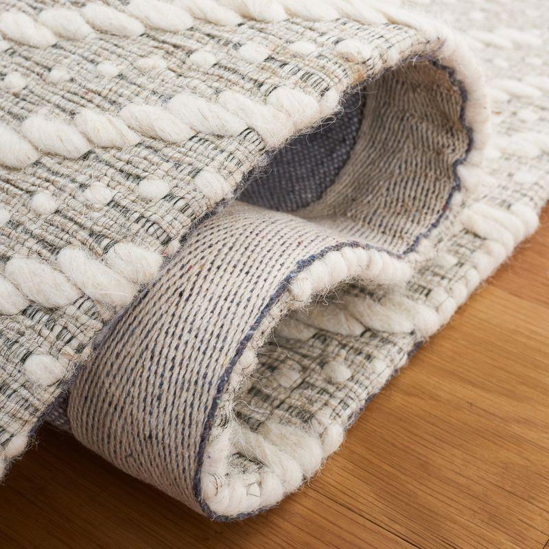 Marbella MRB324 Hand Woven Indoor Accent Rug - Ivory/Beige - 4'x6' - Safavieh