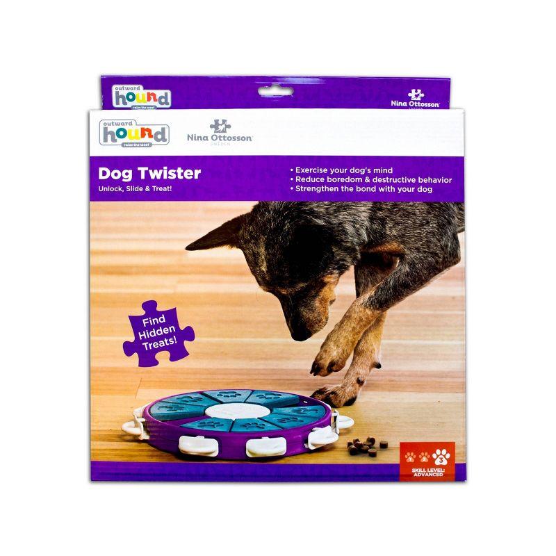 Outward Hound Nina Ottosson Twister Interactive Brain & Exercise Dog Toys