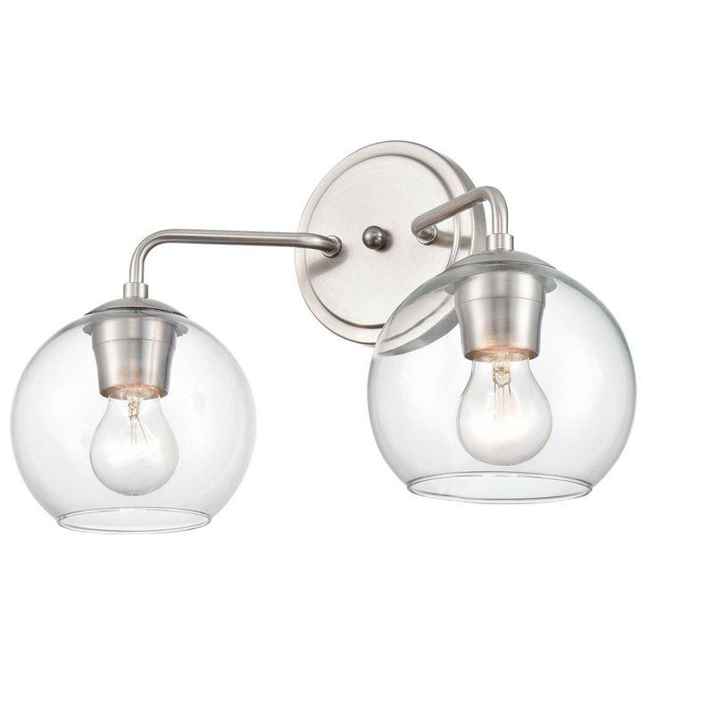 Millennium Lighting 2 - Light Vanity in  Brushed Nickel