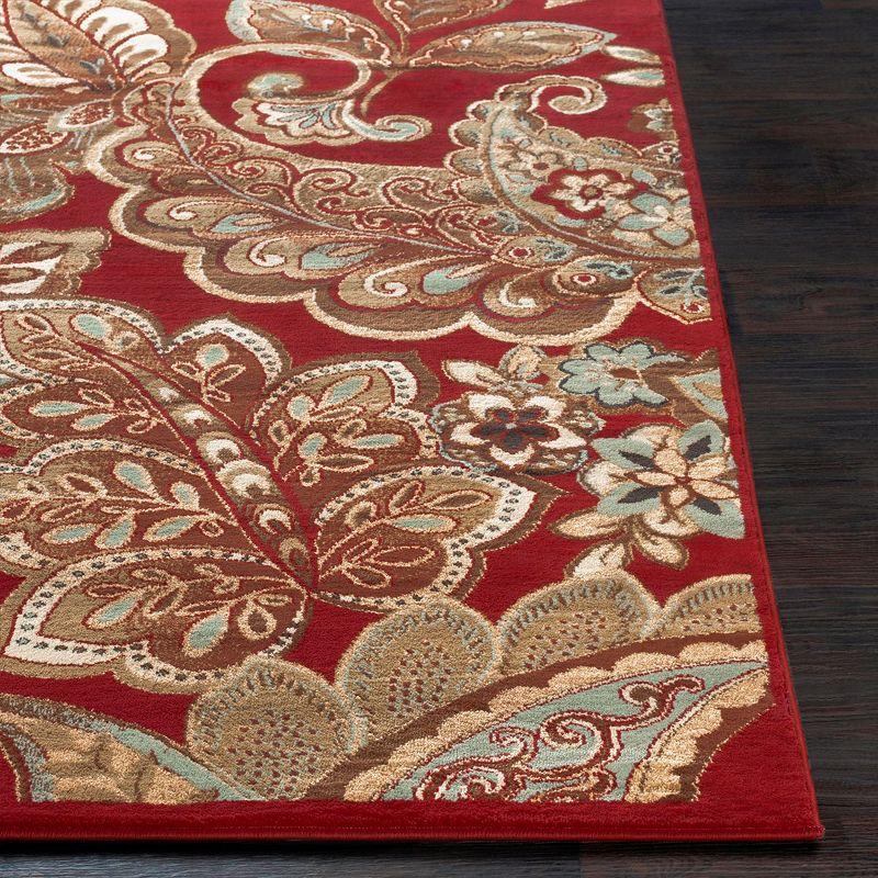 Mark & Day Gariel Woven Indoor Area Rugs Dark Red