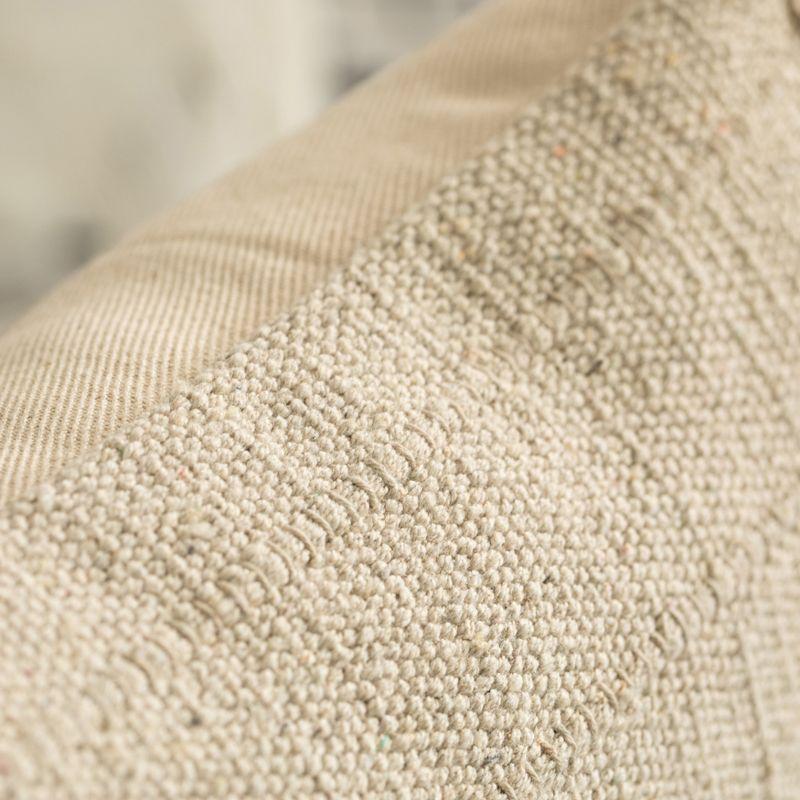 DEERLUX 16" Handwoven Cotton Throw Pillow Cover with Drawstring without Cushion, Natural & Reviews | Wayfair