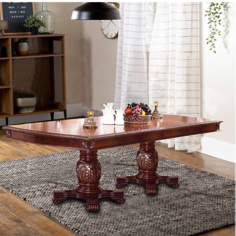 Chateau de Ville Cherry Wood Extendable Dining Table