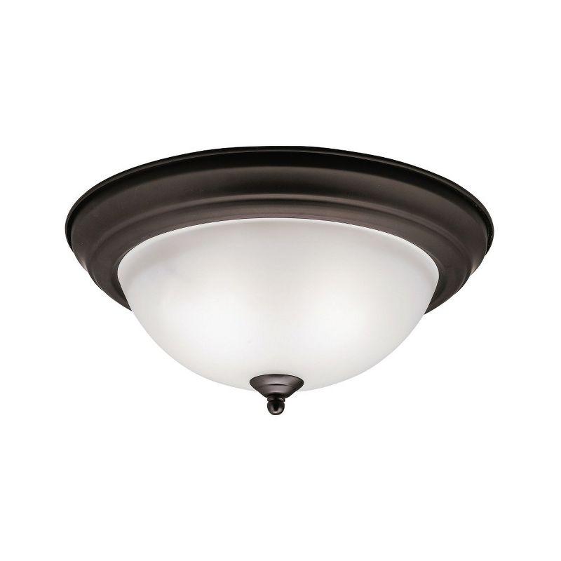 Kichler Lighting 2 - Light Flush Mount in  Olde Bronze