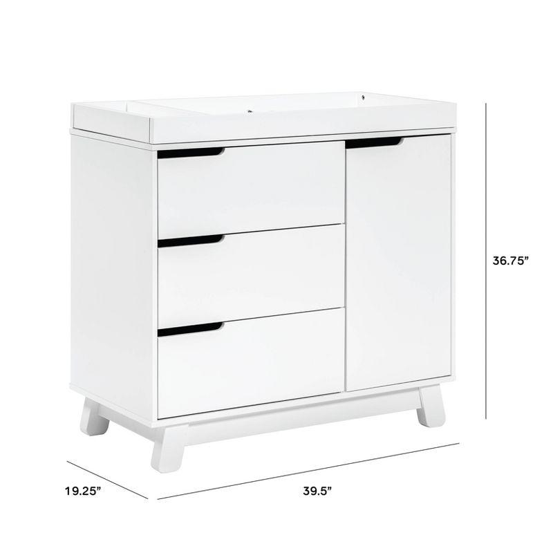 Hudson 3 Drawer 39.5" W Changing Table Dresser