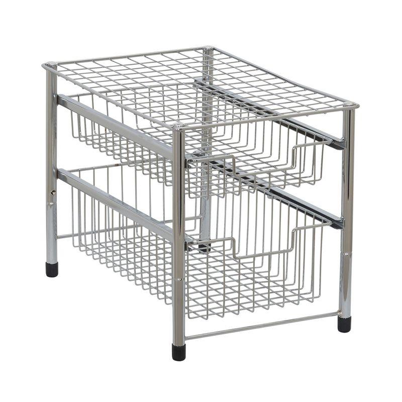 Household Essentials Cabinet Shelving Rack