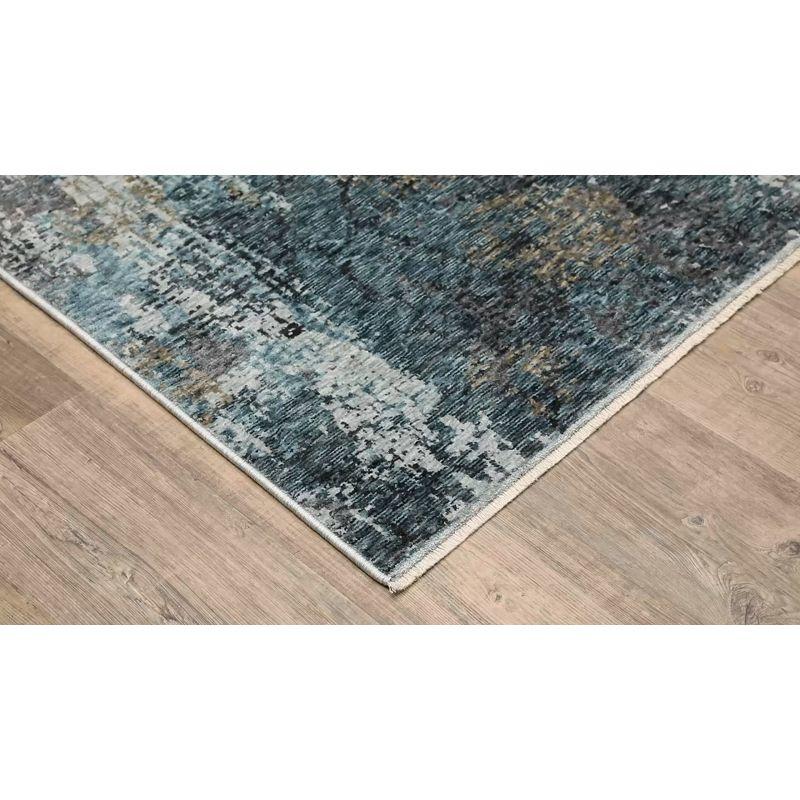 Oriental Weavers Hayden HAY03 Blue/ Grey Indoor Area Rug - 3'3" x 5'