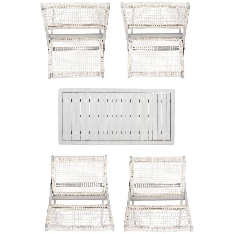 Blaze Living Set - Indoor/Outdoor - PAT7080 - Grey/Grey - Safavieh