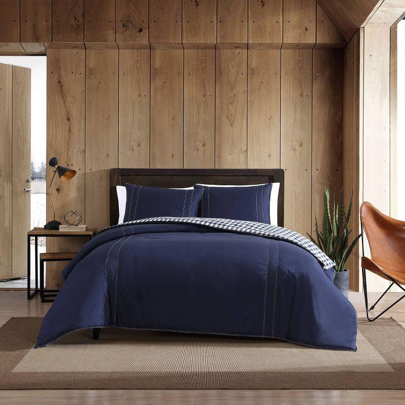 Navy Kingston Comforter Set - Eddie Bauer®