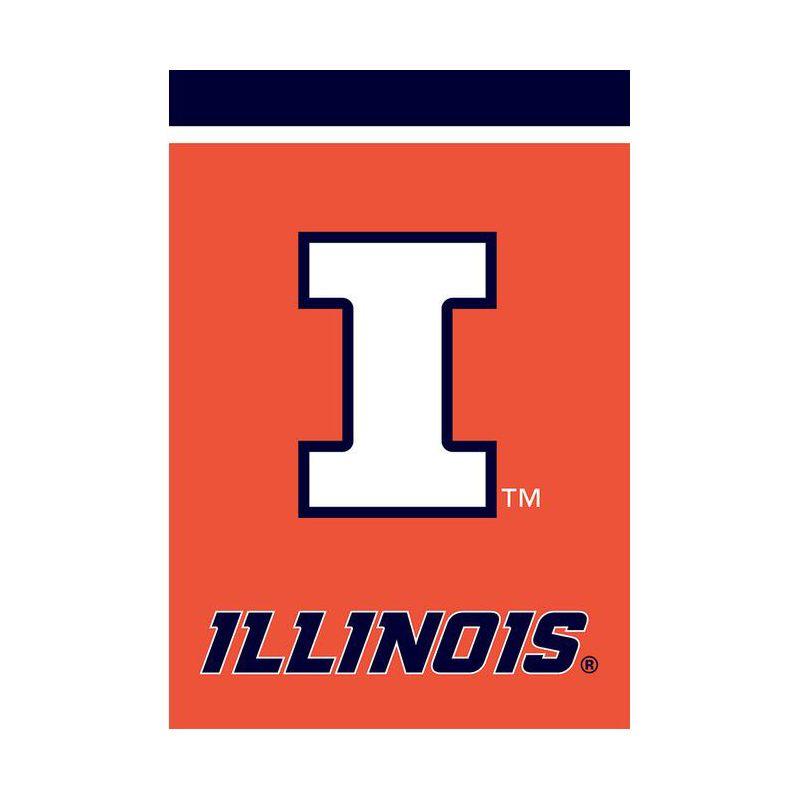 Briarwood Lane Illinois Fighting Illini House Flag NCAA Licensed 28" x 40"