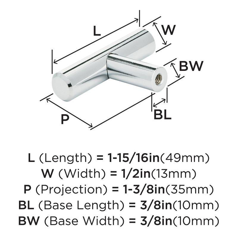 Amerock Bar Pull Knob for Cabinets or Furniture