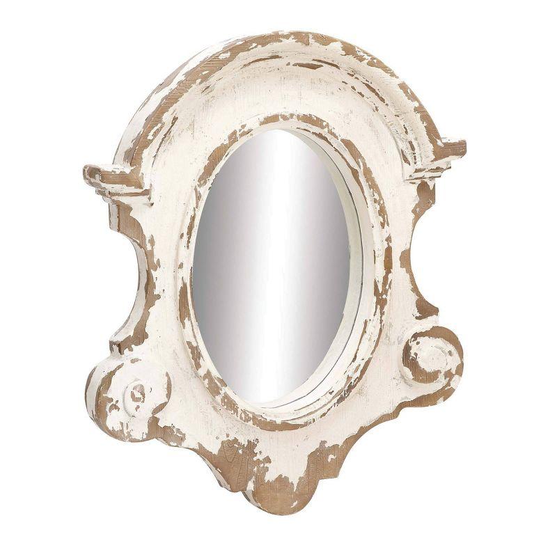 Halma Solid Wood Arch Wall Mirror