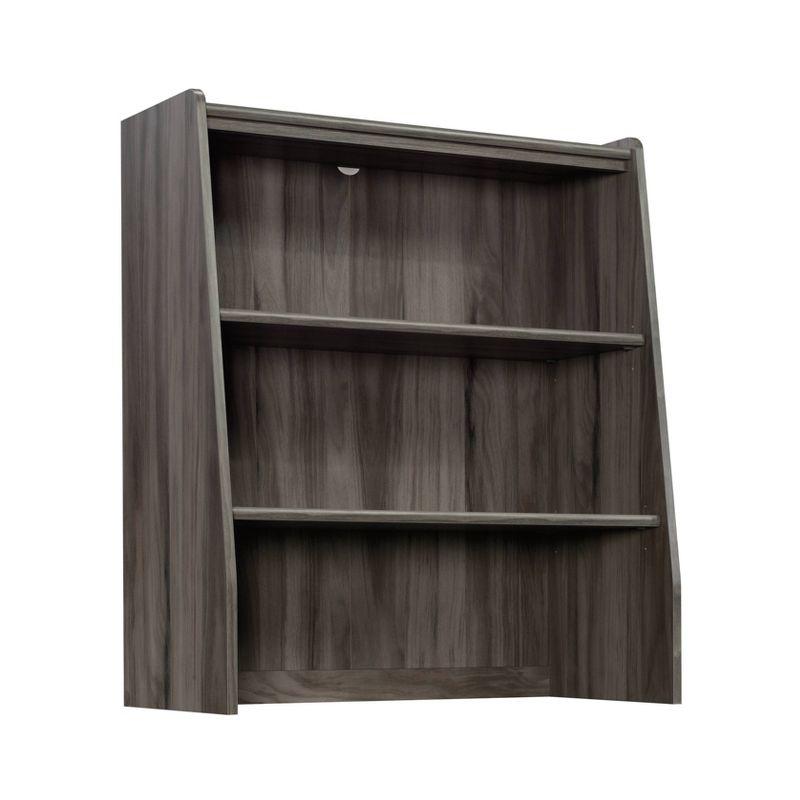 Clifford Place 2 Shelf Library Hutch Jet Acacia - Sauder: Palladia Office Hutch, Adjustable Storage