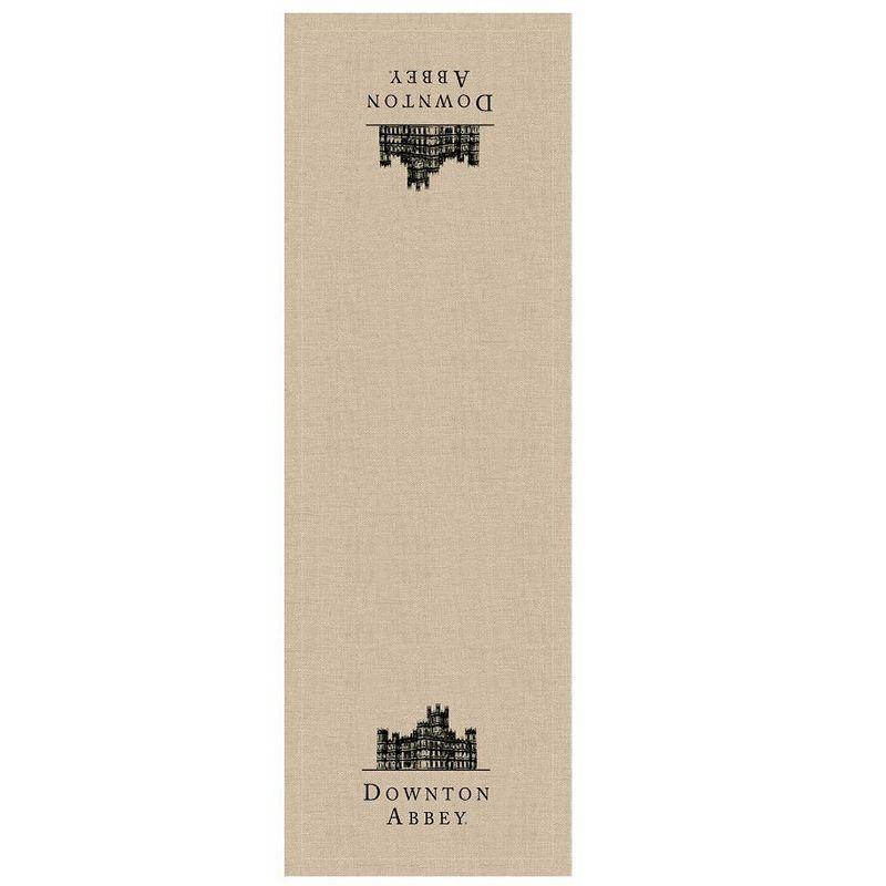 Heritage Lace 16" x 60" Downton Abbey British Highclere Castle Table Runner - Beige