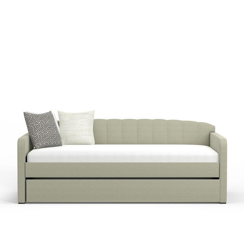 Glenwillow Home Twin Daybed with Roll-Out Trundle Bed