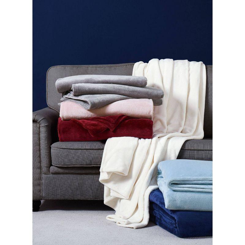 Velvet Plush Bed Blanket - Truly Soft