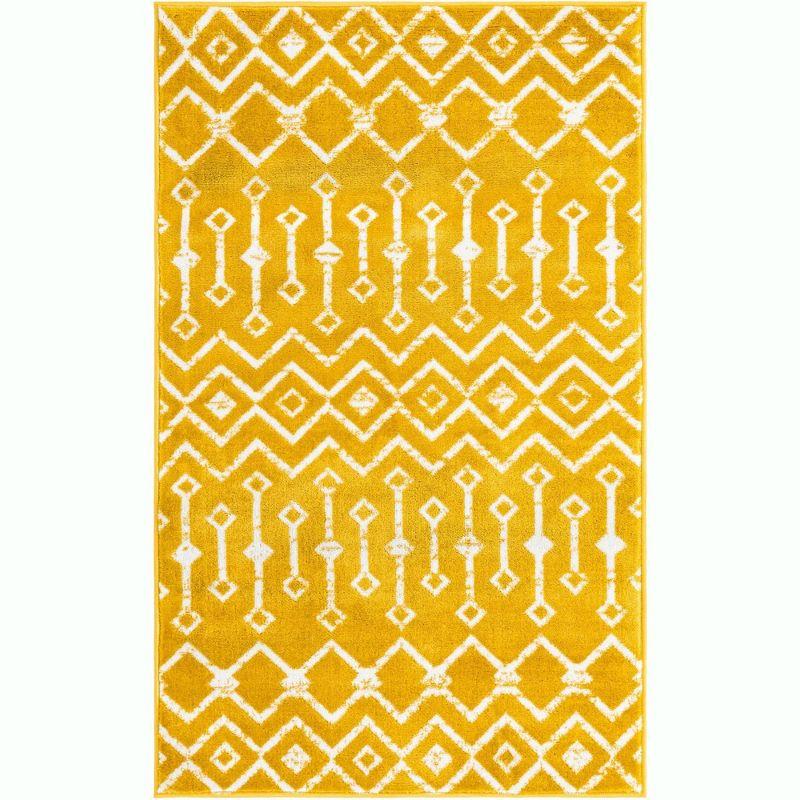 Unique Loom Moroccan Trellis Mamounia Geometric Indoor Woven Area Rug