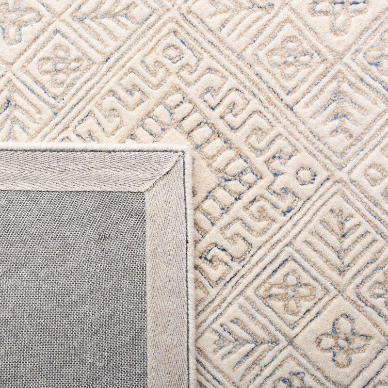 Glamour GLM660 Hand Tufted Indoor Area Rug - Ivory/Beige - 8'x10' - Safavieh