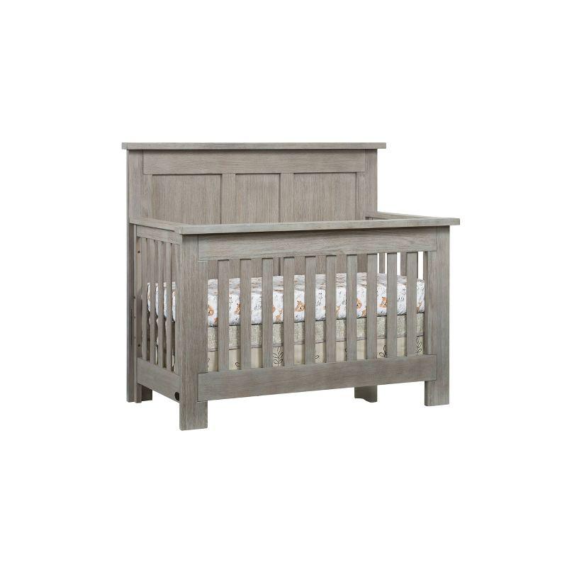 SOHO BABY Hanover 4-in-1 Convertible Crib - Oak Gray