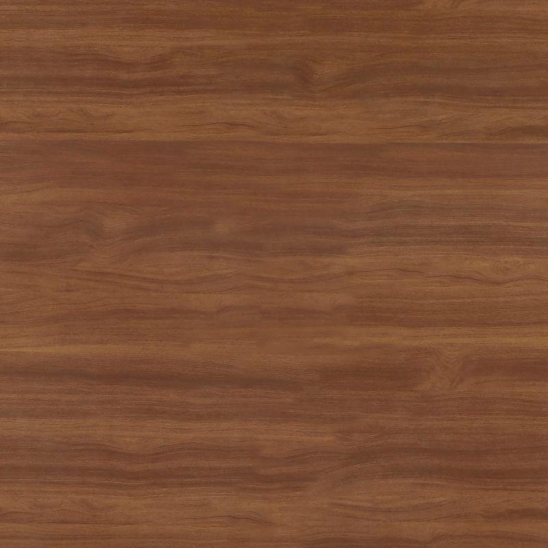 Flash Furniture Teakwood Laminate Corner Desk with Pull-Out Keyboard Tray and CPU Cart