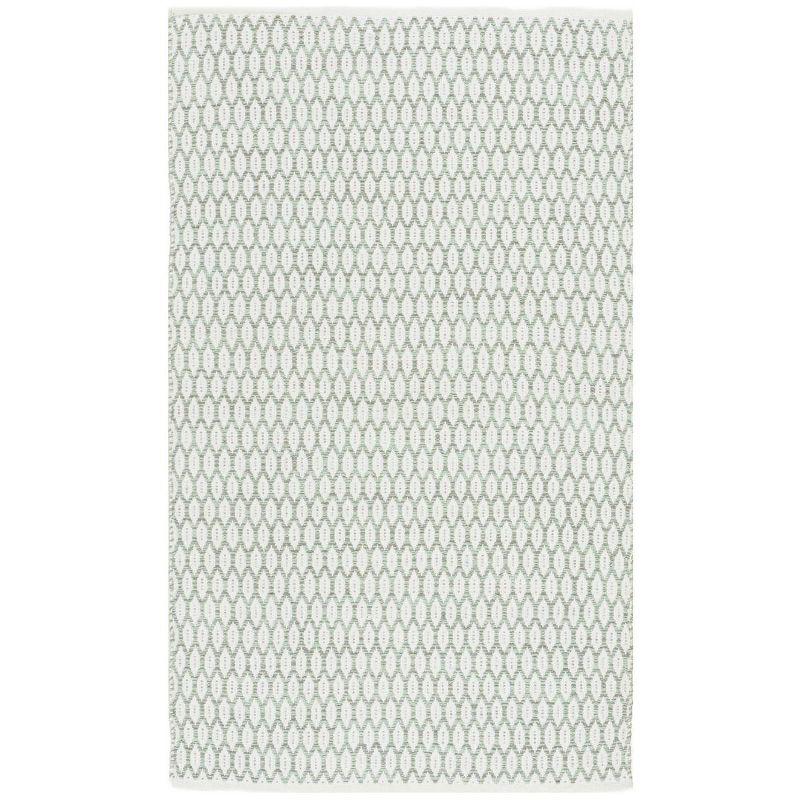 Montauk MTK608 Hand Woven Indoor Accent Rug - Light Green/Ivory - 3'x5' - Safavieh