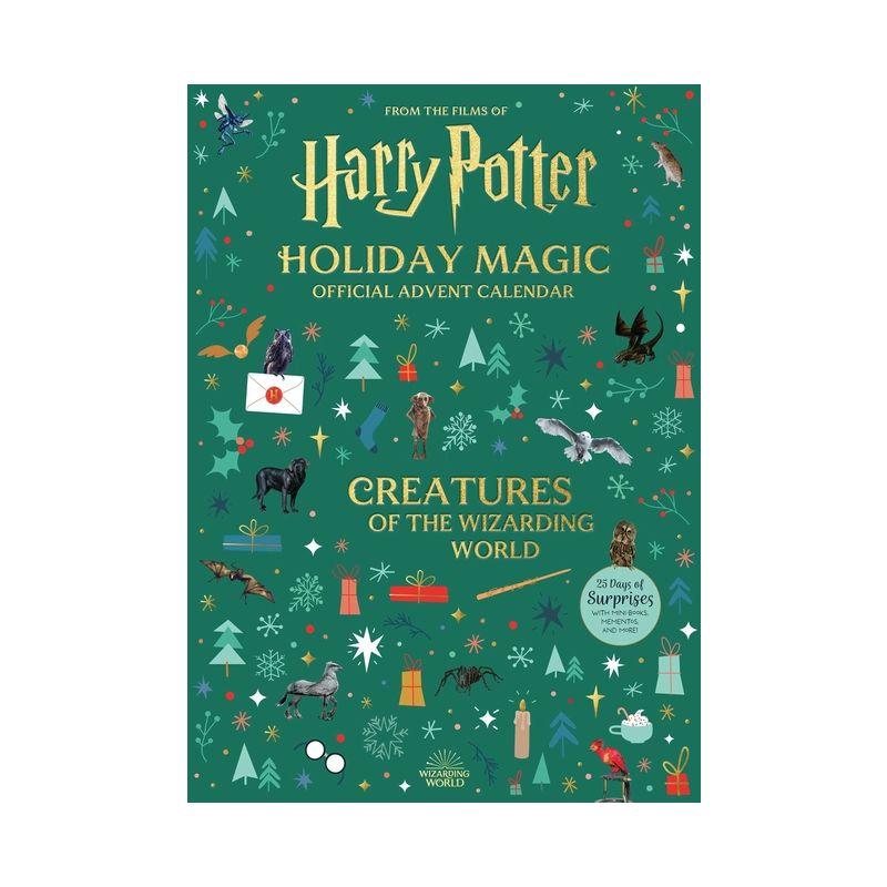 Harry Potter Holiday Magic Green Advent Calendar with Surprises