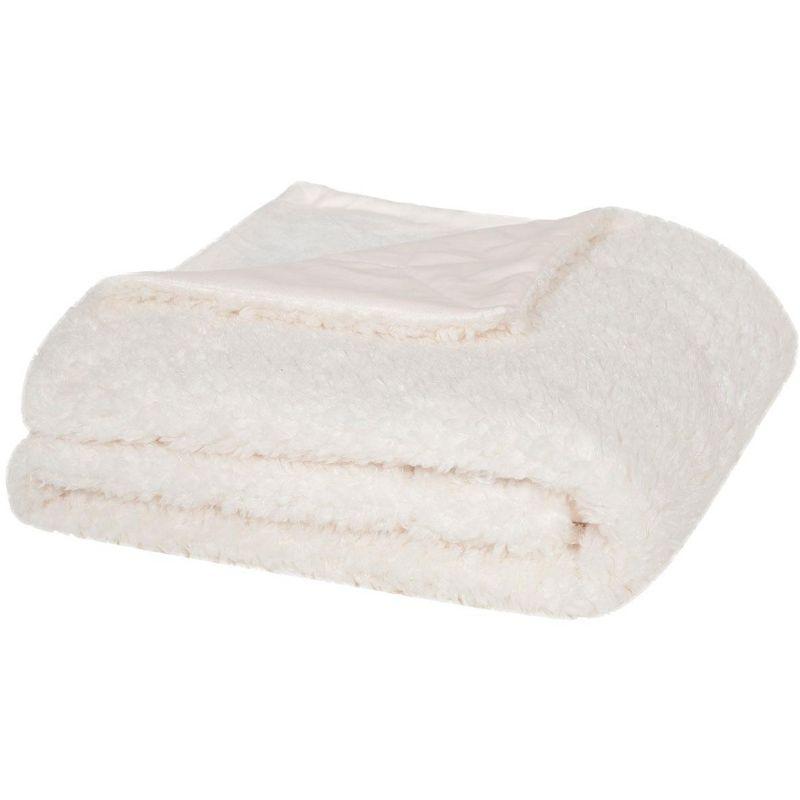 Marshmallow Throw Blanket - Crème - 50" x 60" - Safavieh .