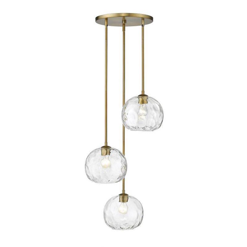 Z-Lite Chloe 3 - Light Chandelier in  Olde Brass