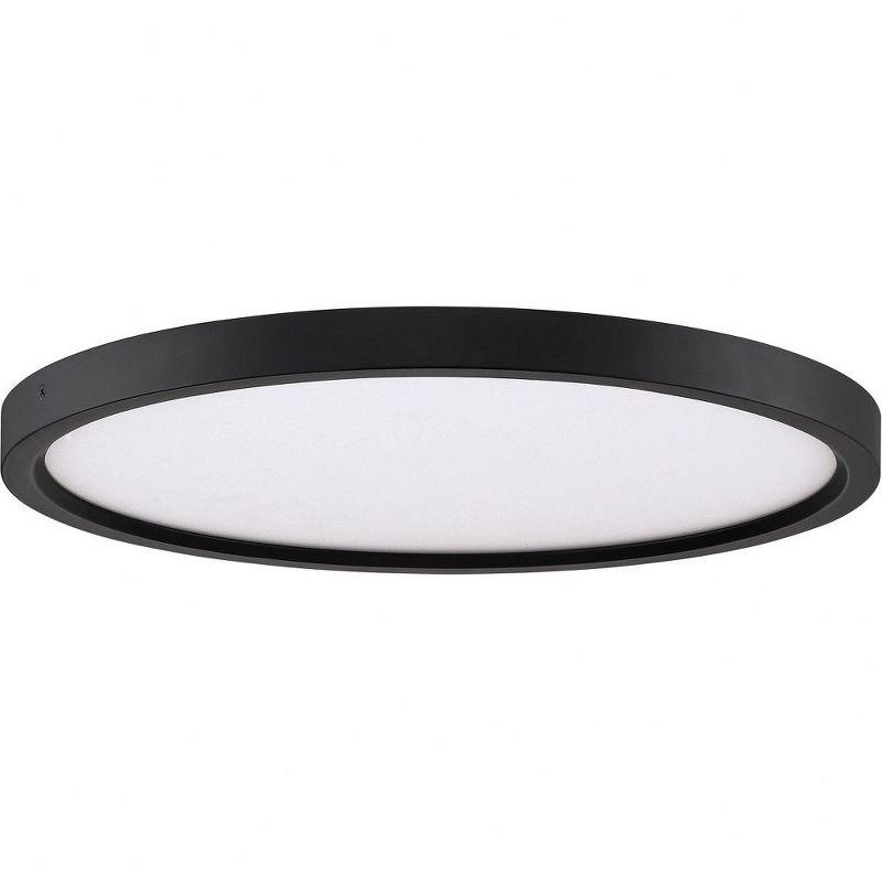 Quoizel Lighting Outskirts 1 - Light Flush Mount in  Fresco