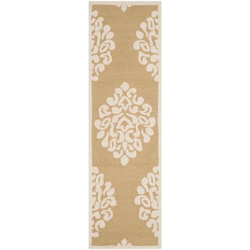 Floret Martha Stewart Hand Tufted Wool Damask Rug