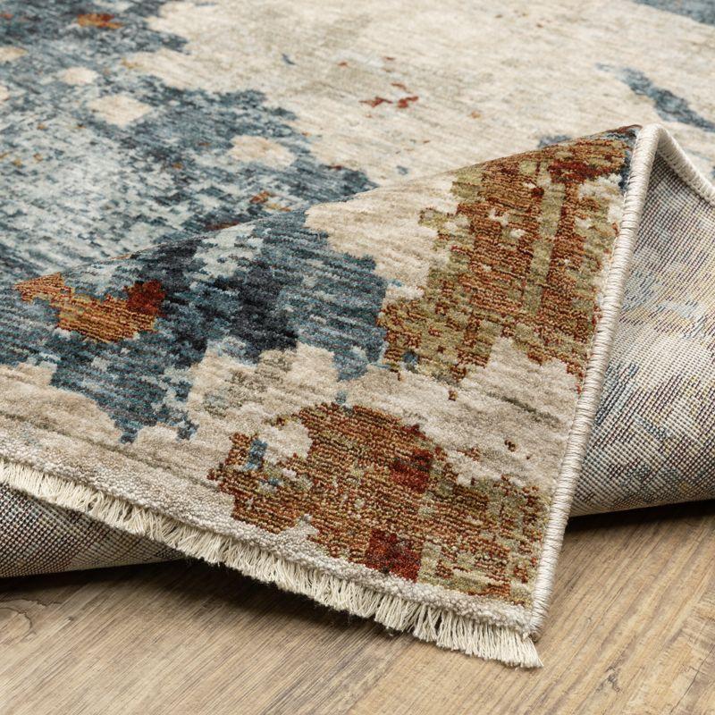 Oriental Weavers Hayden HAY01 Beige/ Multi Indoor Area Rug - 3'3" x 5'