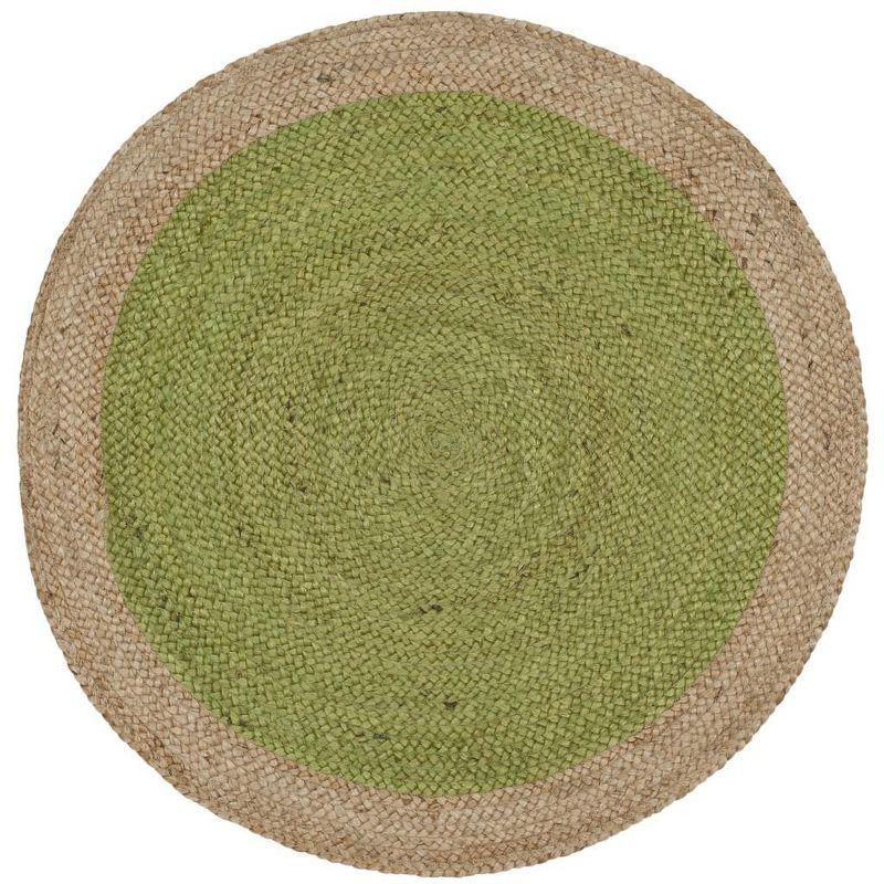Vicksburg Natural Fiber Hand Woven Jute Solid Color Rug