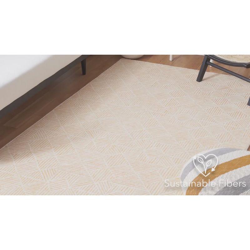 Abstract ABT763 Handmade Indoor Area Rug - Light Blue - 6'x9' - Safavieh
