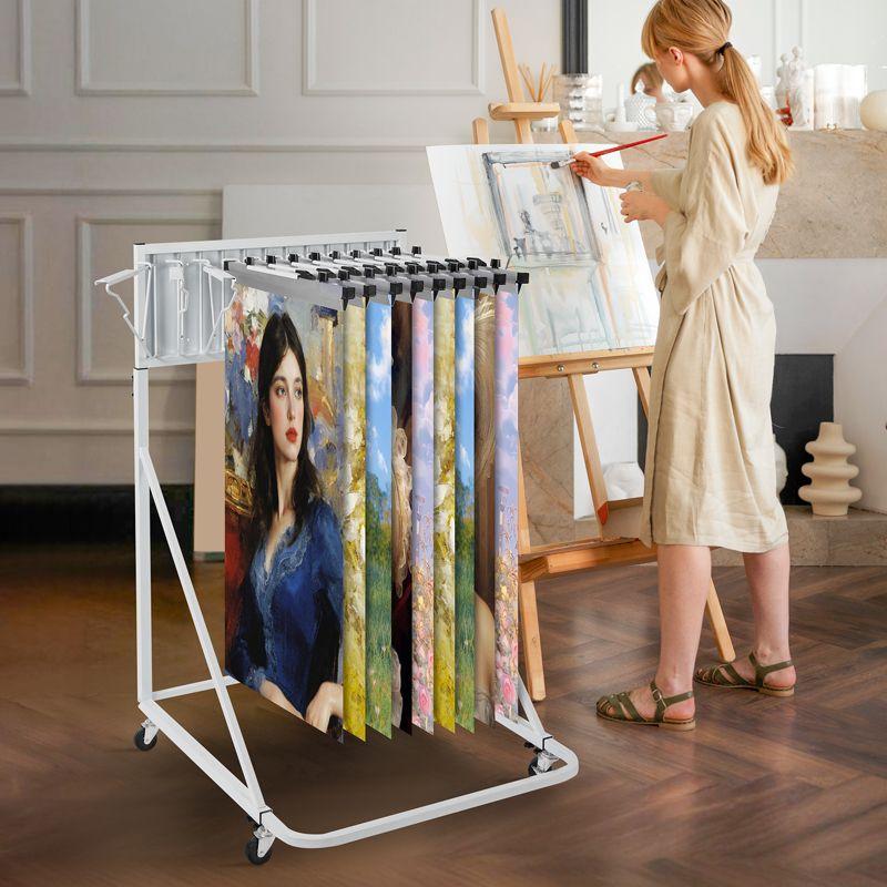 VEVOR Metal Shelves Hanging File Frames