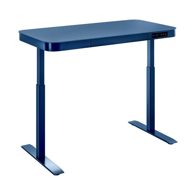 airLIFT 48" W Electric Adjustable Height Tempered Glass Desk