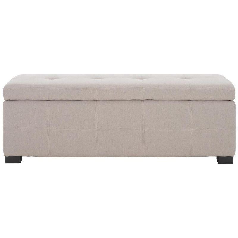 Maiden Tufted Storage Bench Large  - Safavieh