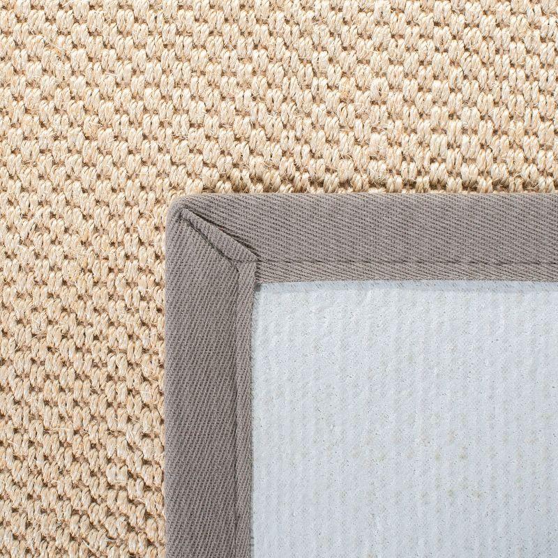 Natural Fiber NF141 Power Loomed Indoor Accent Rug - Maize/Brown - 2'x3' - Safavieh.