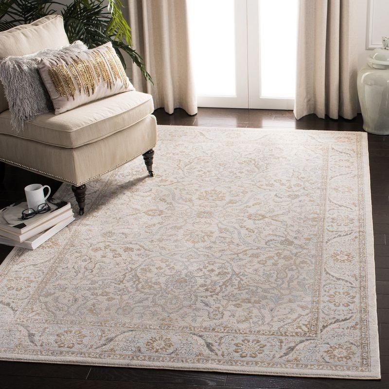 Isabella ISA912 Power Loomed Area Rug - Cream/Beige - 6'x9' - Safavieh.