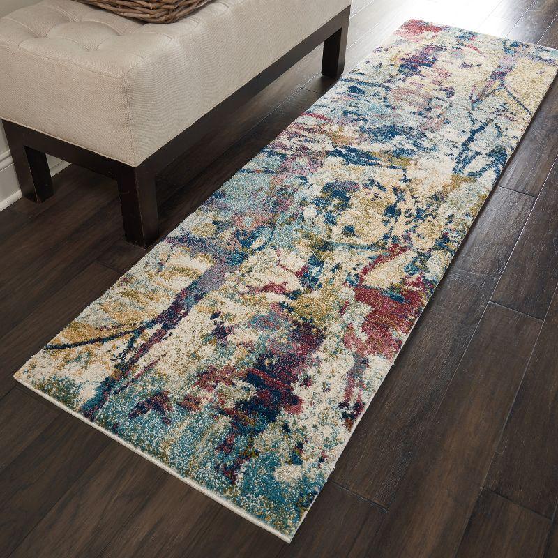 Nourison Fusion Abstract Brush Indoor Rug