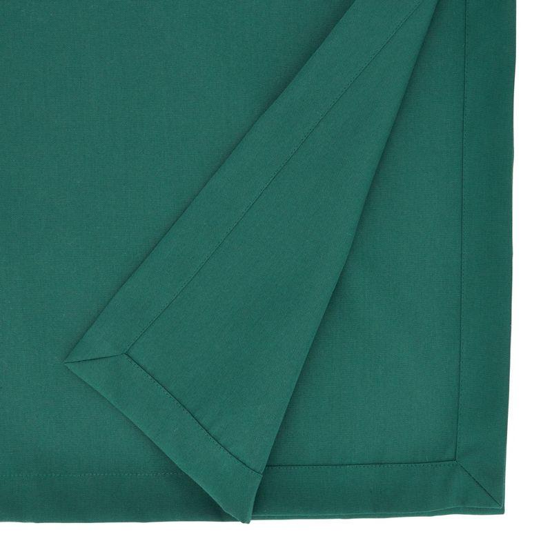 Saro Lifestyle Solid Color Everyday Table Runner, Jasper Green, 16" x 120"