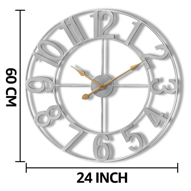 Sorbus Large 16" Numeral Analog Decorative Wall Clock