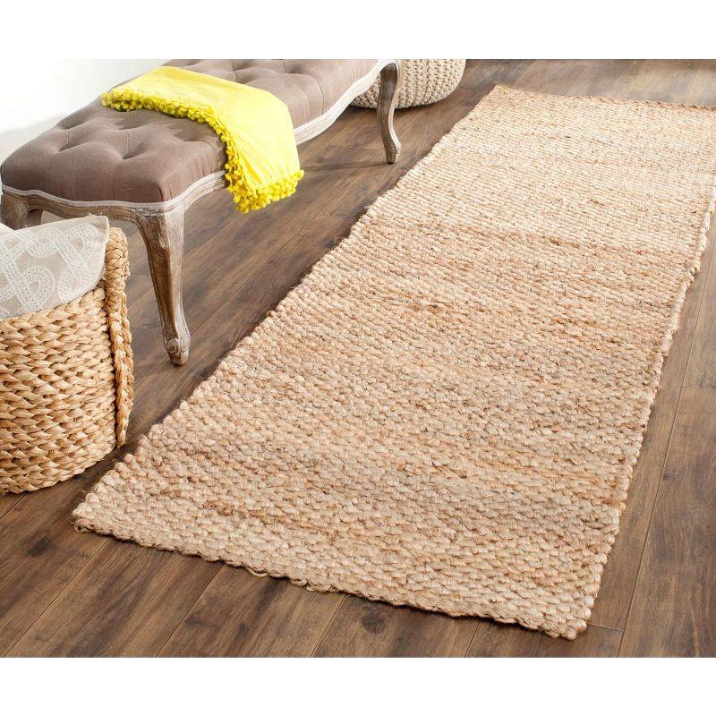 Natural Fiber NF459 Hand Woven Indoor Runner Rug - Natural - 2'6"x10' - Safavieh.