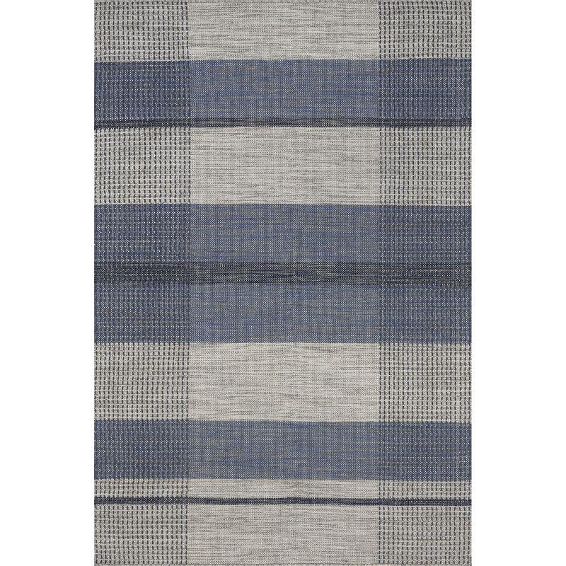 Hurley Plaid Wool Area Rug