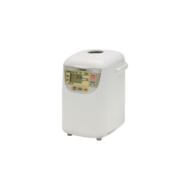 Premium White Compact Breadmaker with Delay Timer and Multiple Settings