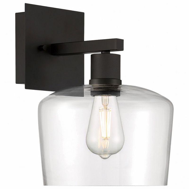 Access Lighting Port Nine 1 - Light Wall Light in  Matte Black