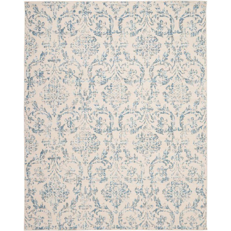 Nourison Jubilant Farmhouse Vintage Damask Area Rug