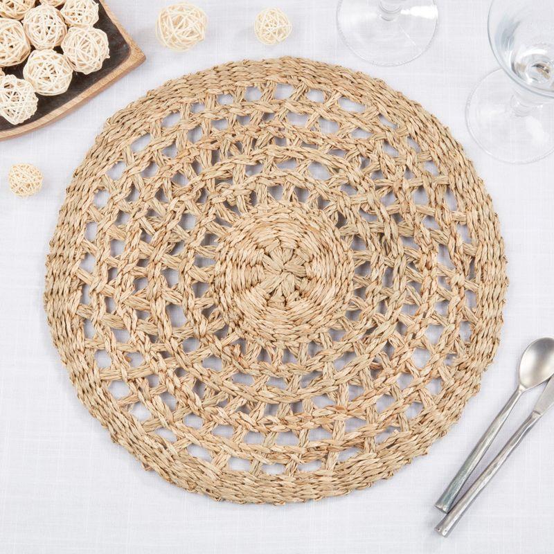 Saro Lifestyle Rustic Charm Seagrass Placemat (Set of 4)