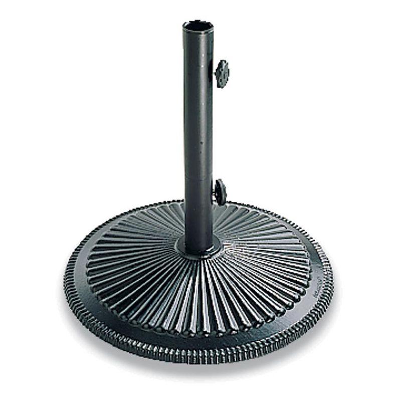 Black Cast Iron 50 lb Umbrella Base Stand