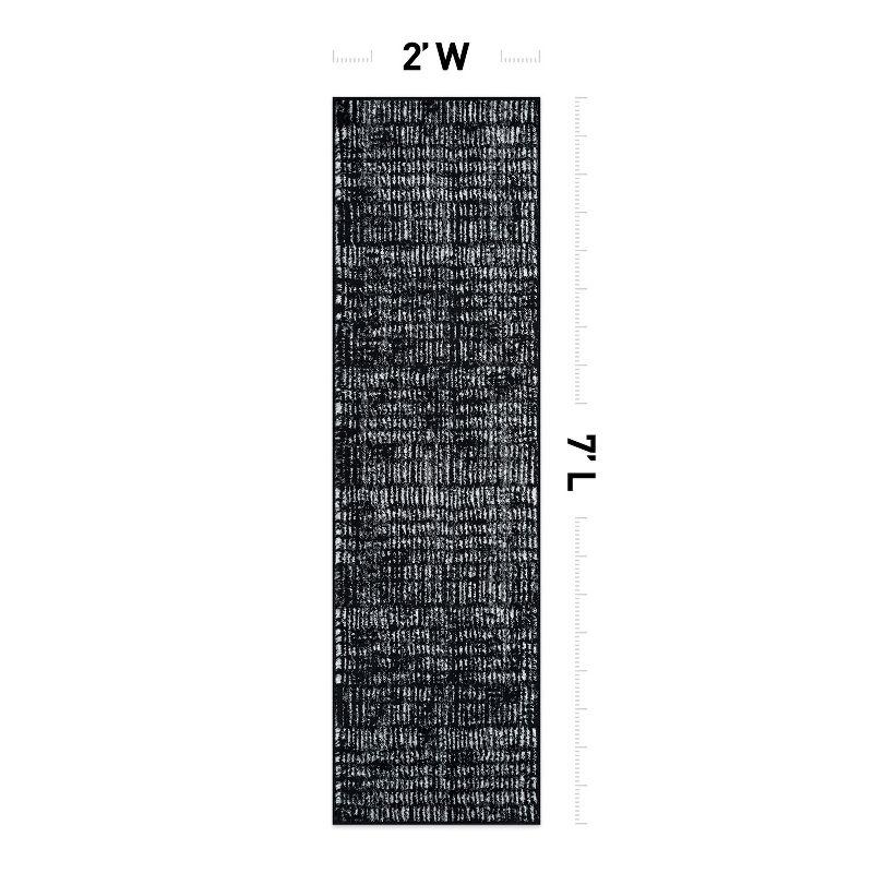 World Rug Gallery Bohemian Minimalist Stripe Desing Area Rug