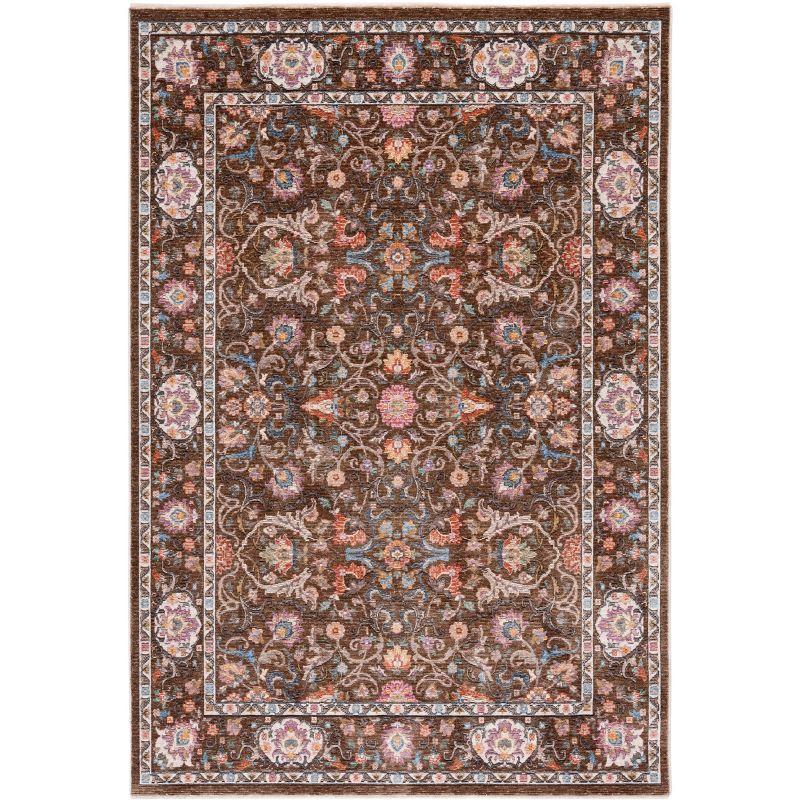 Crimson CMS224 Loomed Indoor Area Rug - Brown/Blue - 2'2"x4' - Safavieh