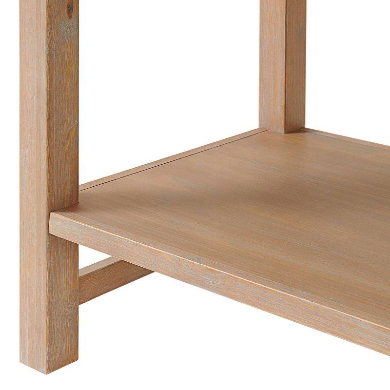 Arden 2-Drawer Wood Nightstand, Perfect for Modern Rustic, Boho or Traditional Bedroom, Functional and Stable Storage, 28W x 19D x 26 3/8H